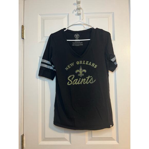New Orleans Saints 47 Brand Women's Shirt Size Large - Picture 1 of 4